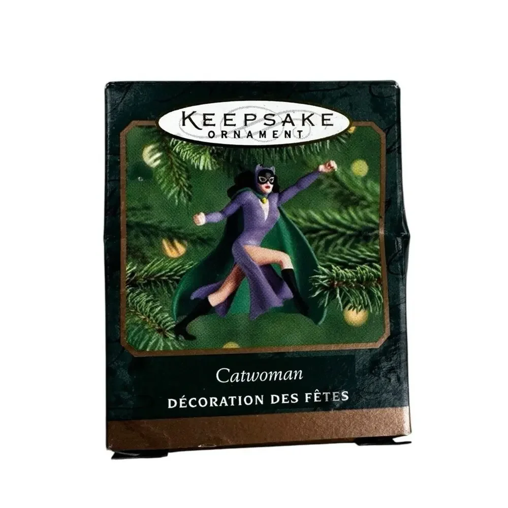 Hallmark 2000 CATWOMAN Keepsake Miniature Christmas Ornament Batman Series